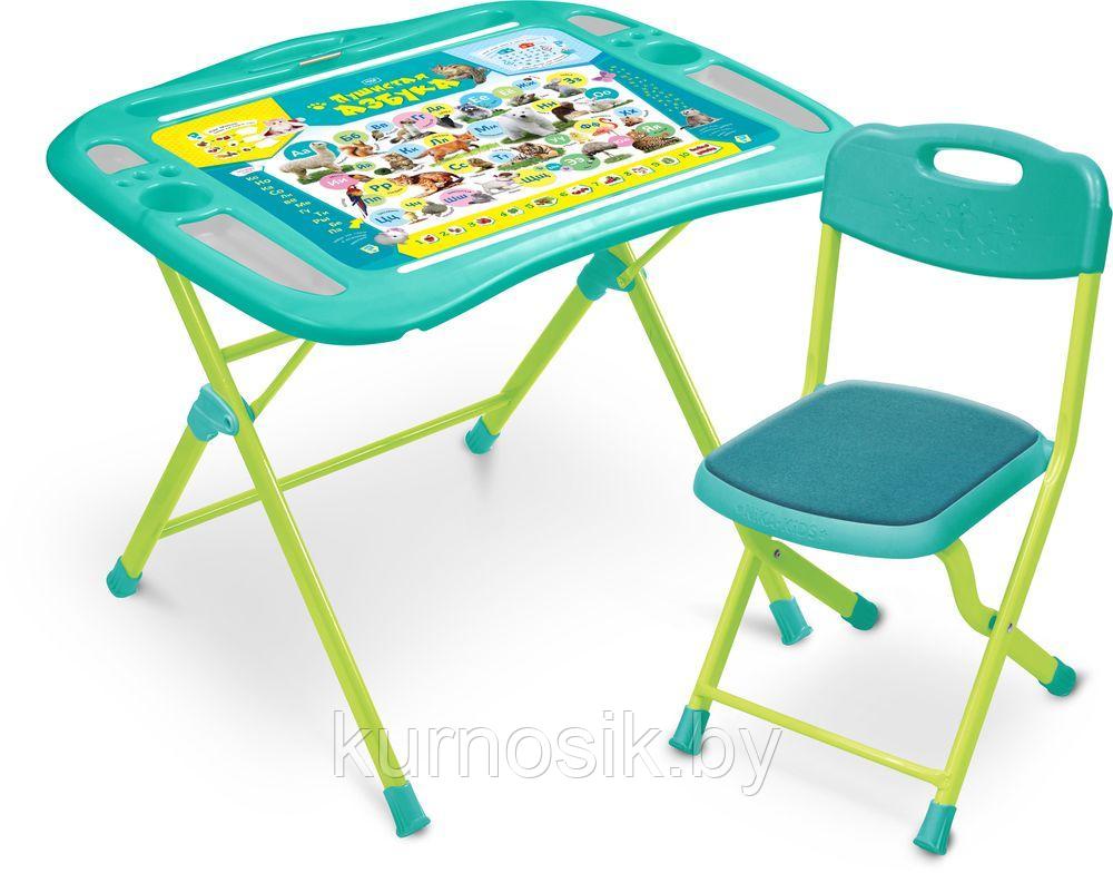 Комплект детской мебели (стол+стул) Пушистая азбука с 3 до 7 лет арт. NKP1/4 - фото 1 - id-p175648440