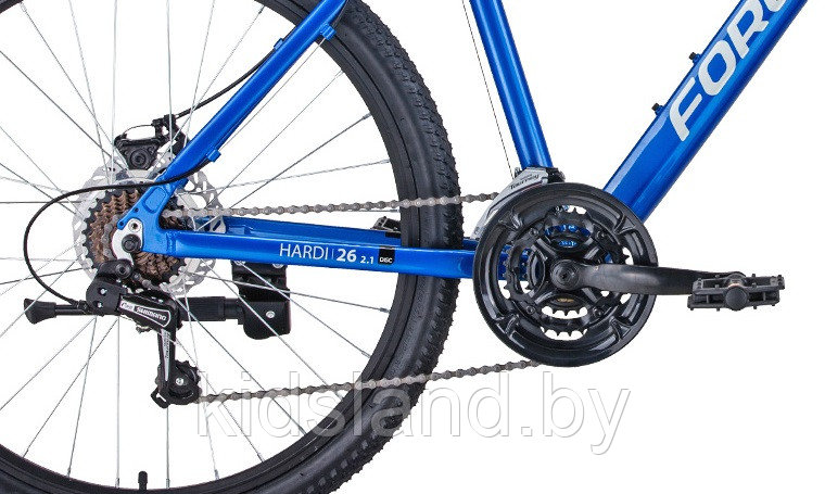 Велосипед Forward Hardi 26 2.1 D" (синий/бежевый) - фото 6 - id-p175649905