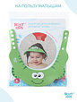 Защитный козырек для мытья головы Roxy Kids Зеленая ящерка D от 13 см до 17 см, фото 3
