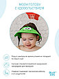 Защитный козырек для мытья головы Roxy Kids Зеленая ящерка D от 13 см до 17 см, фото 5