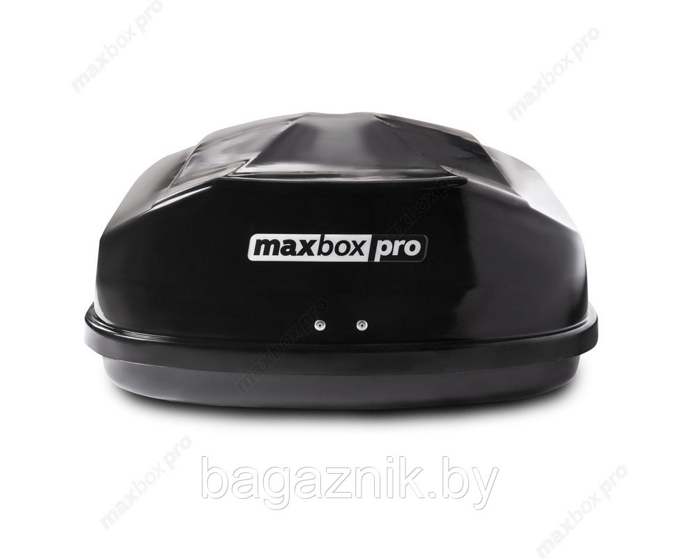Автобокс MaxBox PRO 460 (средний) (175х84х42см) двухсторонний, черный глянец - фото 4 - id-p175650880