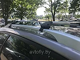 Багажник на крышу авто Modula Oval Bar System AL for open railing (на классические рейлинги), фото 6