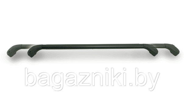 Багажник на крышу авто Modula Oval Bar System (BLACK) for closed railing (на интегрированные рейлинги) - фото 5 - id-p175652107