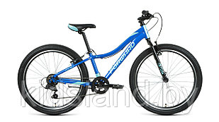 Велосипед Forward Jade 24 1.0"  (синий/бирюзовый)