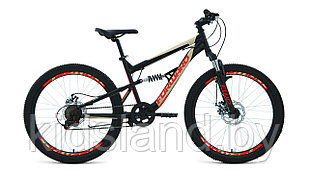 Велосипед Forward Raptor 24 2.0 D" (черный/красный)