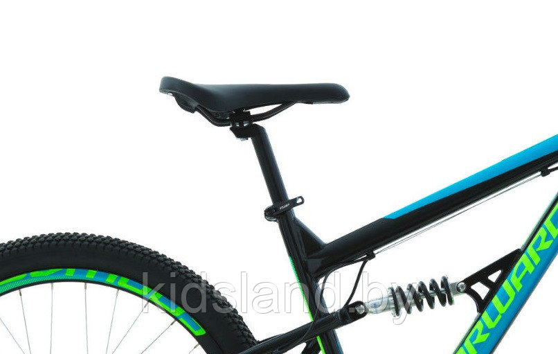 Велосипед Forward Raptor 24 2.0 D" (черный/бирюзовый) - фото 2 - id-p118573883