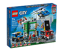 Конструктор Lego City Полицейская погоня в банке 60317