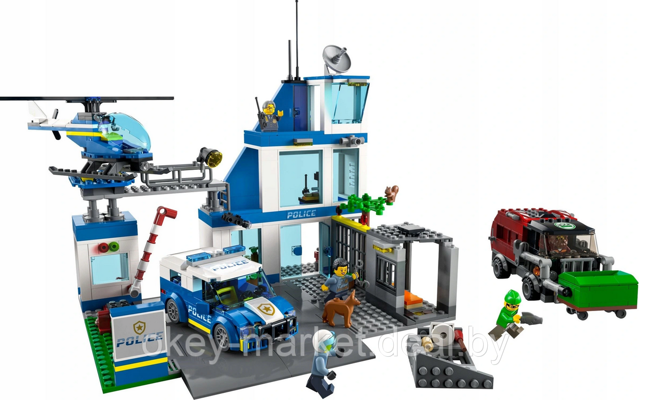 Конструктор LEGO City Полицейский участок 60316 - фото 3 - id-p175654937