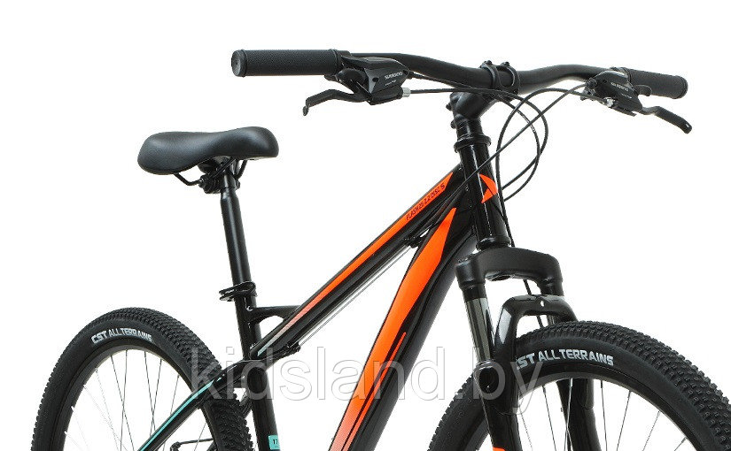 Велосипед Forward Flash 26 2.2 S" (черный/оранжевый) - фото 3 - id-p175658599