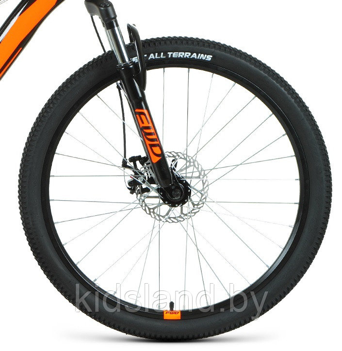Велосипед Forward Flash 26 2.2 S" (черный/оранжевый) - фото 7 - id-p175658599