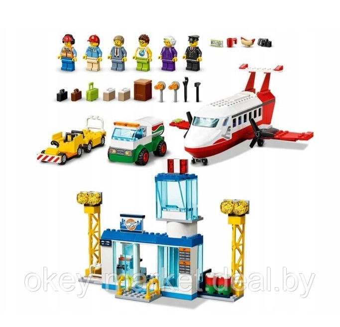 Конструктор LEGO City Городской аэропорт 60261 - фото 4 - id-p175657799