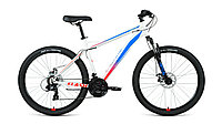Велосипед Forward Flash 26 2.0 D" (белый/голубой)