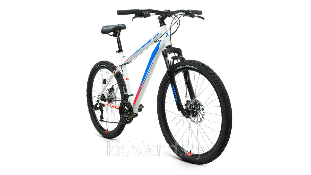 Велосипед Forward Flash 26 2.0 D" (белый/голубой) - фото 2 - id-p175658790
