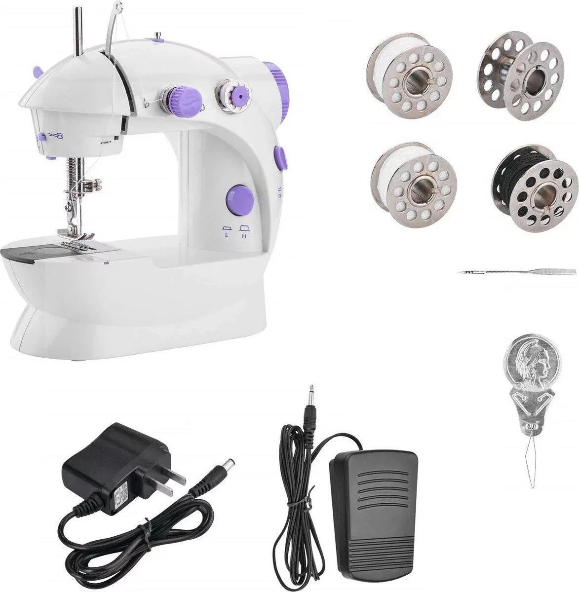 Швейная машинка компактная Mini Sewing Machine (Портняжка) - фото 5 - id-p175658961