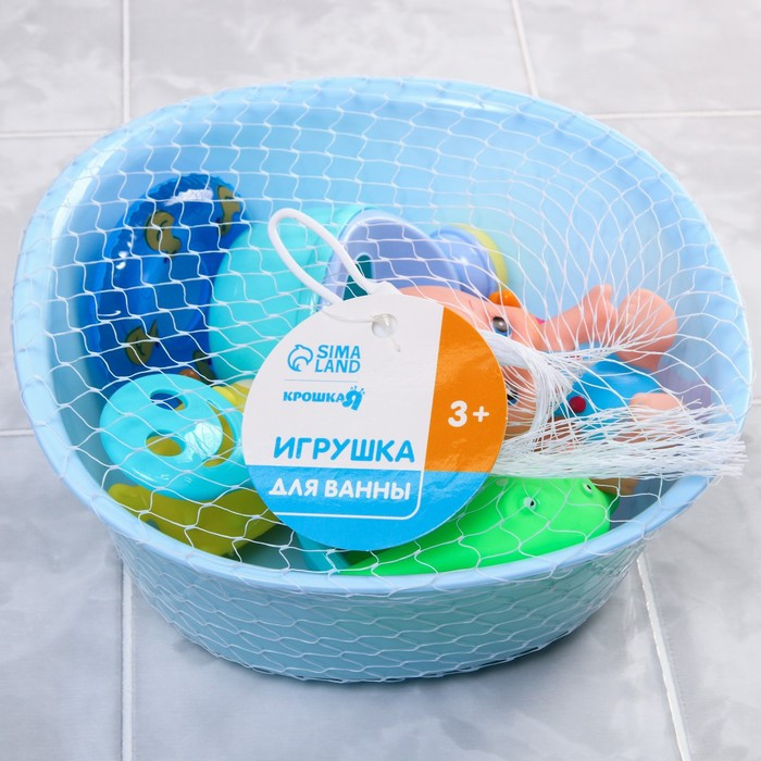 Набор игрушек для игры в ванне «Игры малыша» - фото 5 - id-p175659902