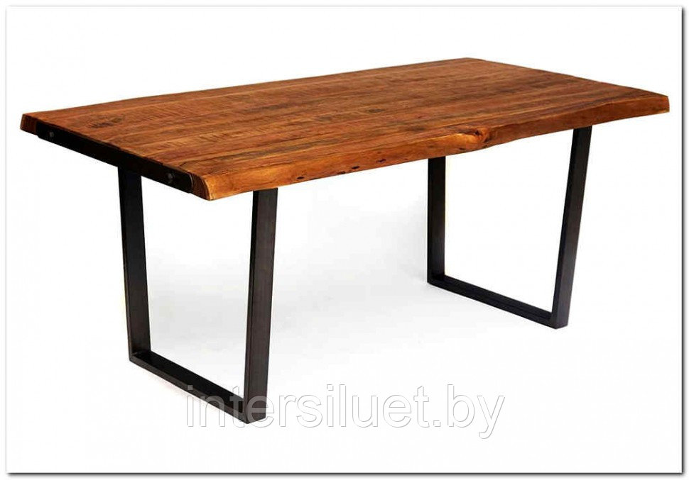 О-образная опора Трапеция для стола в стиле Лофт 680х720мм - фото 2 - id-p175661240