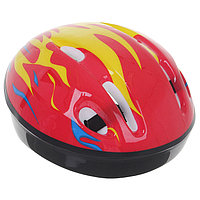 Шлем защитный детский OT-H6, размер S, 52-54 см, цвет красный