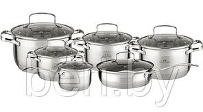 BC-2028 Набор кастрюль Bella Cucina, 12 предметов, набор посуды