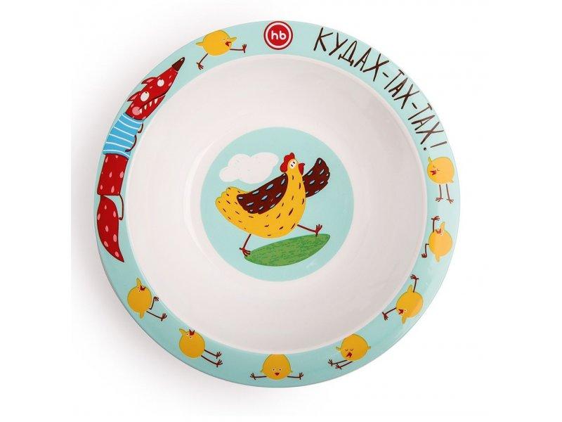 Глубокая тарелка для кормления Happy Baby "Feeding Bowl" 6+ - фото 1 - id-p156509677
