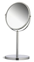 Зеркало косметическое настольное хром d.20 см RC181030-8