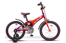 Велосипед 18" Stels Jet Z010 Фиолетовый/оранжевый