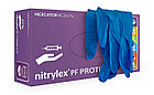 Перчатки одноразовые нитриловые Nitrylex PF Protect текстурированные 100% нитрил (РАБОТАЕМ БЕЗ НДС!), фото 2