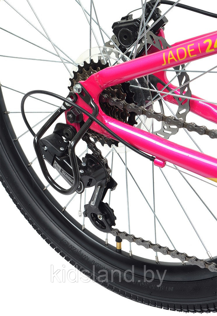 Велосипед Forward Jade 24 2.0 D" (розовый/золотой) - фото 4 - id-p175693716