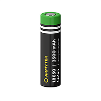 Незащищенный аккумулятор Armytek 18650 Li-Ion 3500 mAh