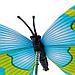 Фигурка на стержне 25см "Бабочка", ПВХ, 7-10см, 10-20 цветов, фото 4