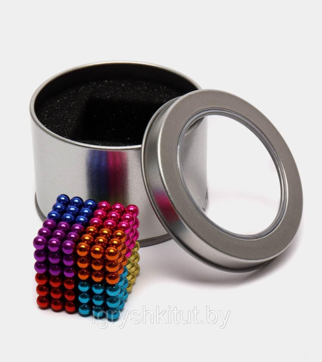 Магнитный конструктор разноцветный "Неокуб", 8 цветов - фото 1 - id-p175701294