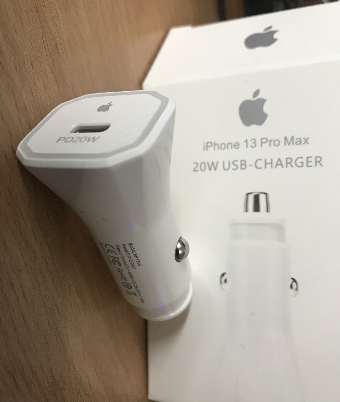 Автомобильное Зарядное Устройство для iPhone 1USB-C 20W , AP1314