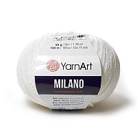 Пряжа Ярнарт Милано (Yarnart Milano) цвет 851 белый