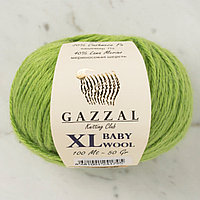 Пряжа Gazzal Baby Wool XL цвет 838XL липа