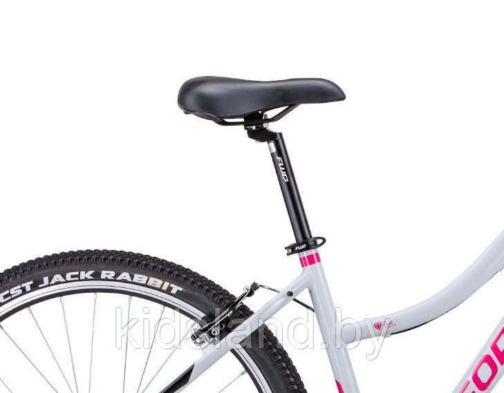 Велосипед Forward Jade 27,5 1.0" (серый/розовый) - фото 4 - id-p175713849