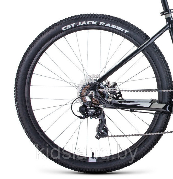 Велосипед Forward Apache 27,5 2.0 D" (черный/серый) - фото 5 - id-p117398548