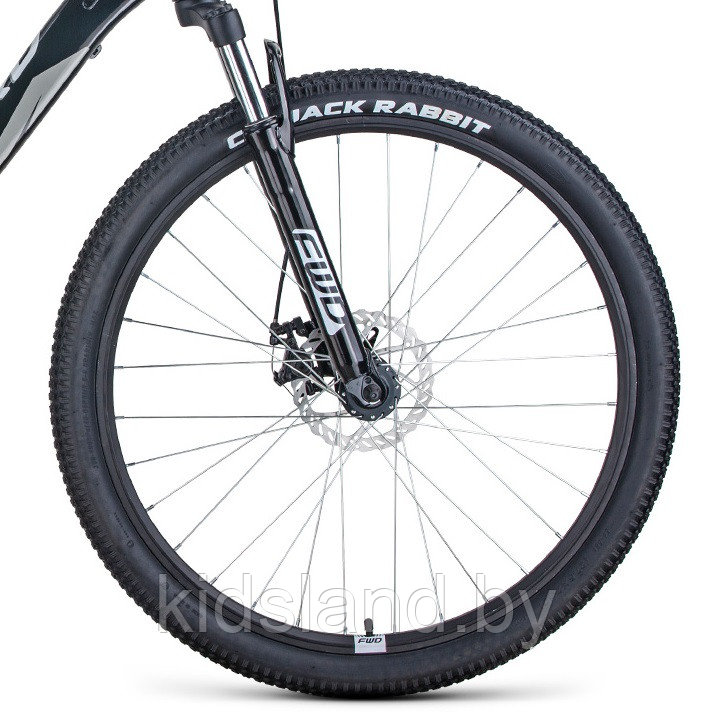 Велосипед Forward Apache 27,5 2.0 D" (черный/серый) - фото 7 - id-p117398548