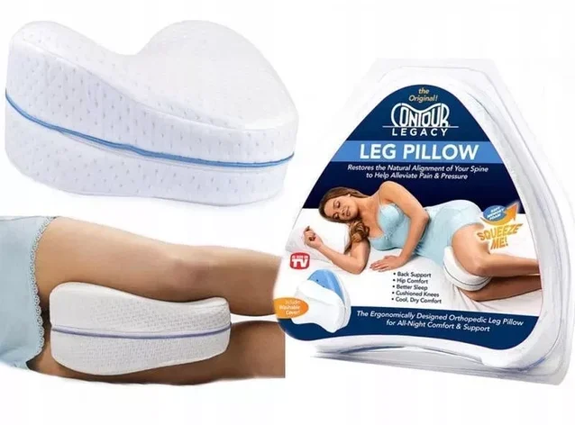 Анатомическая пенная подушка для ног с эффектом памяти Conour Leg Pillow, фото 2