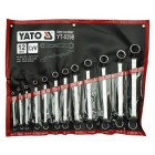 Набор инструментов Yato Набор ключей накидных изогнутых 12 предметов (YT-0398)