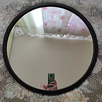 Зеркало круглое "Svart" 550, чёрный