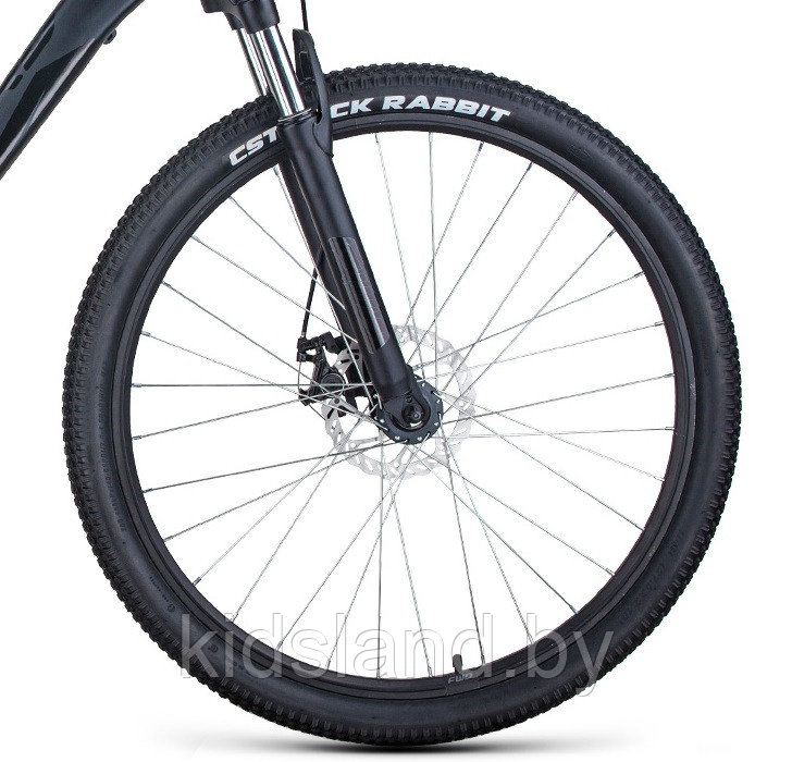 Велосипед Forward Apache 27,5 3.0 D"(черный матовый/черный) - фото 6 - id-p117482817