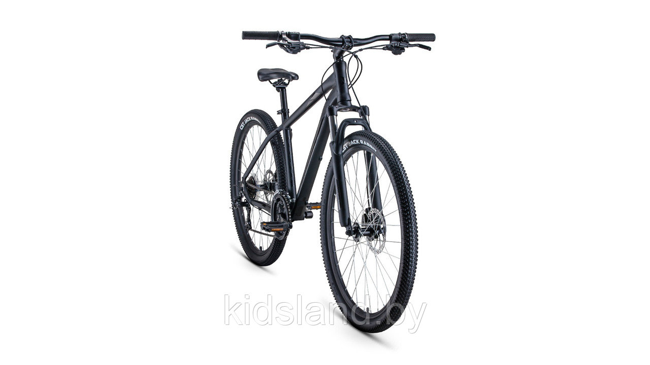 Велосипед Forward Apache 27,5 3.0 D"(черный матовый/черный) - фото 2 - id-p117482817