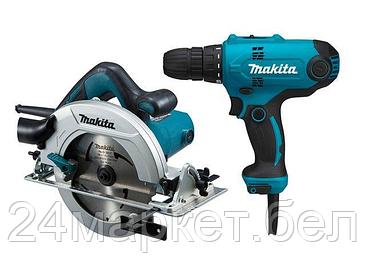 Набор электроинструментов Makita DK0118 (DF0300 + HS7600)