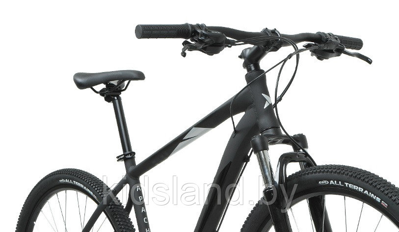 Велосипед Forward Apache 29 3.2 D" (черный матовый/серебристый) - фото 3 - id-p175716277