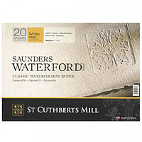 Блок для акварели Saunders Waterford rough White 300 g/m² 310x230mm (20 листов)