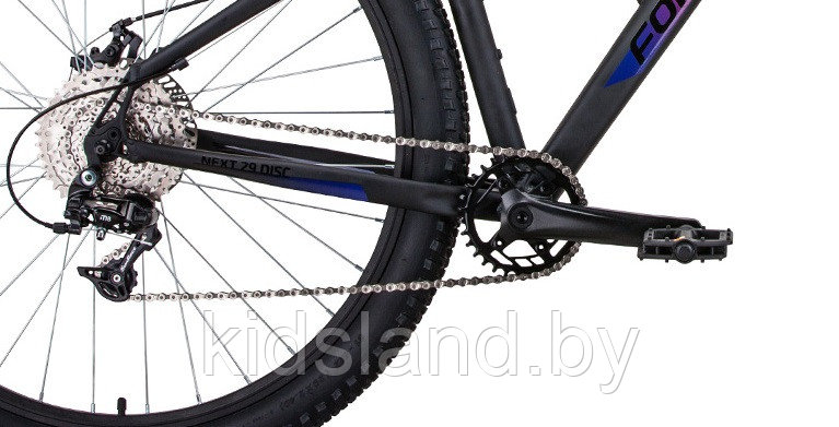 Велосипед Forward Next 29 X" (черный матовый/ярко-оранжевый) - фото 6 - id-p150533184