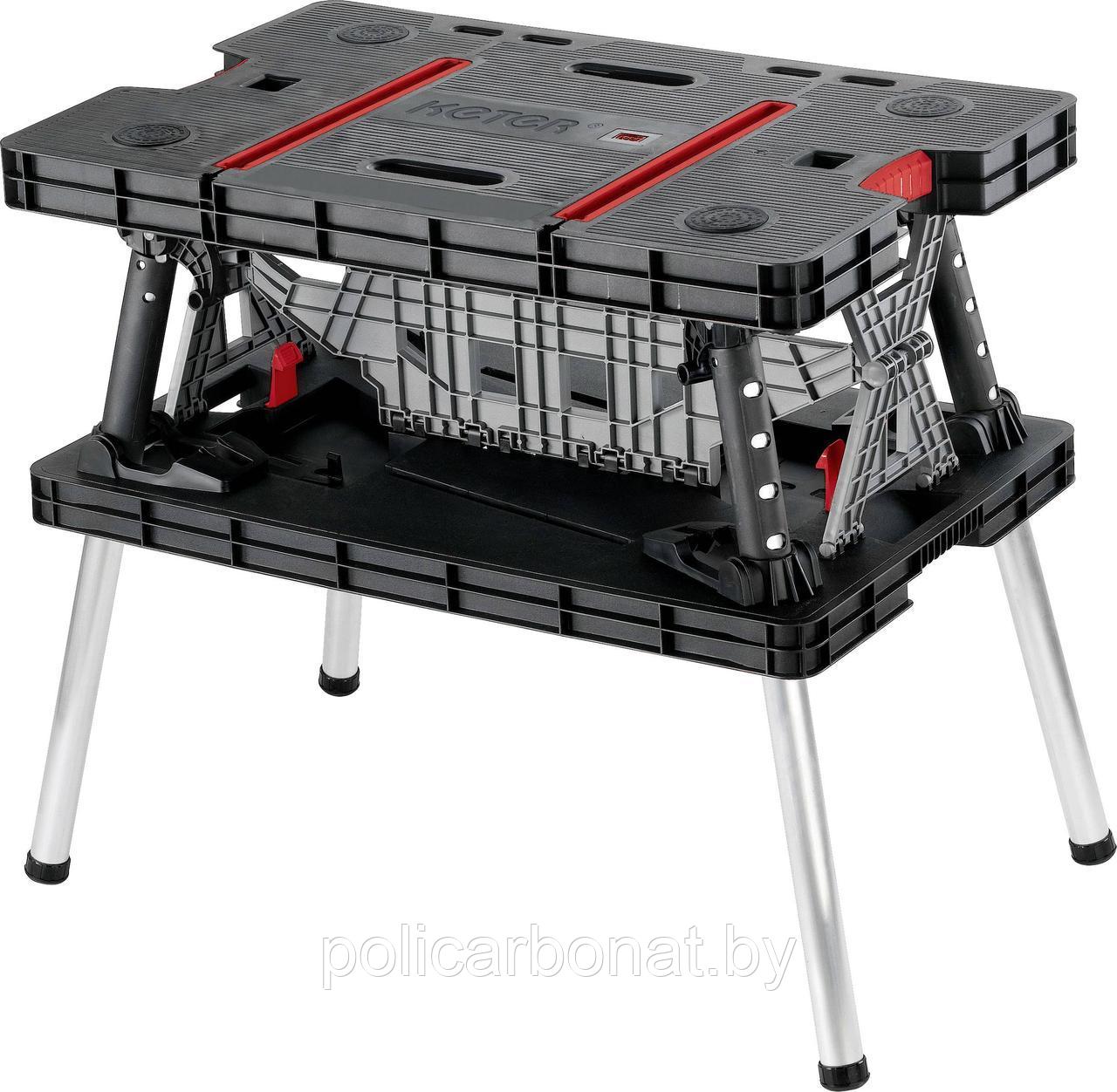 Стол рабочий складной Folding working table, черный - фото 1 - id-p107895851