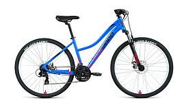 Велосипед Forward Jade 27,5 2.0 D"  (голубой/розовый)