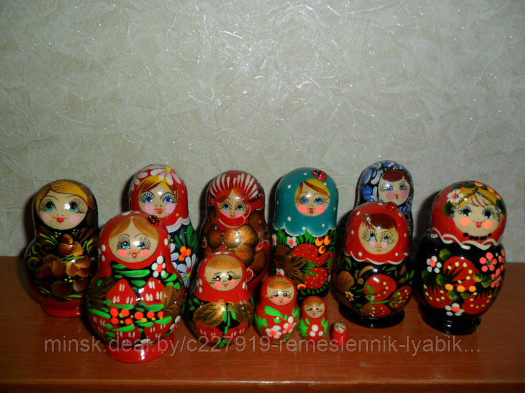 Матрёшка на 5 частей! В ассортименте!