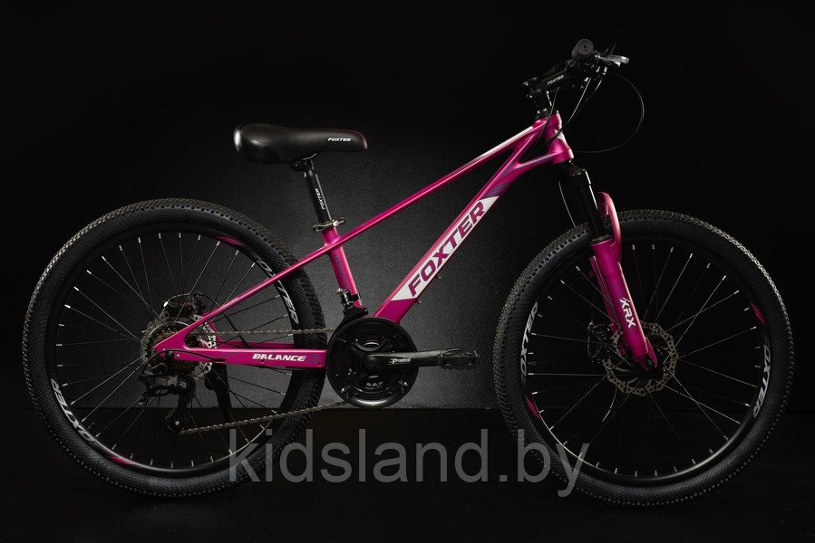 Велосипед Foxter Balance 2.0 24 D" (розовый) - фото 1 - id-p175014731