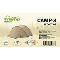 Палатка универсальная TRAMP Lite CAMP 3 (V2) Sand